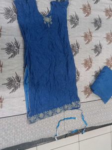 Blue Trouser Suit
