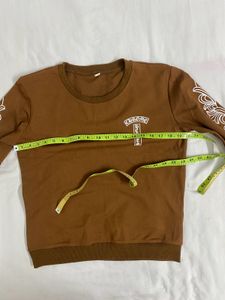 Brown Long Sleeve Sweat shirt bust 34/36