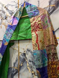 NEW Patchwork Kantha duppta /stole