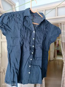 Navy Blue Pantaloon top Size Medium , It's From Honey Brand