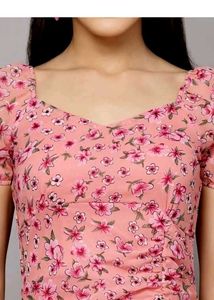 Floral Ruffle Hem Dress