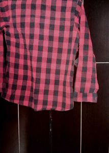 Red & Black Checkered Shirt