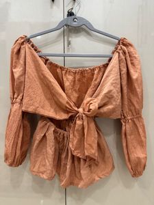 Backless Crop Top