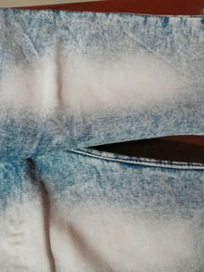 Light Blue Shaded Jeans