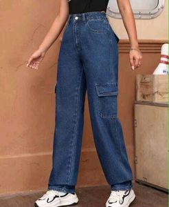 New 6 Pocket Denim Loose Jeans For Women
