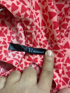 Here&amp;Now Printed Designer Top