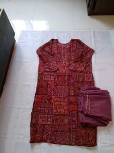 Kurti Pant Set