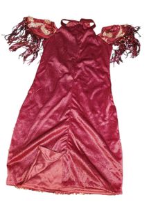 Red Sequin Party Dress