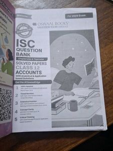 ISC Class 12 Accounts Solved Papers