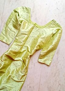Shiny Silk Kurti✨