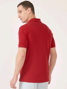 Red Casual Fahrenheit Classic Polo