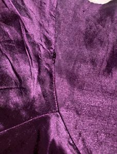 Purple Color Silk Blouse,Read Description