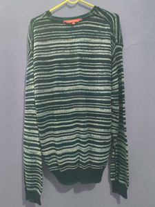 Striped Pullover Sweater