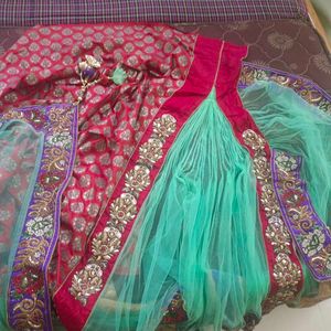 Reception Lehanga Saree