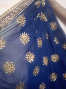 Heavy Work Beautiful Mirror Saree 😍❤️