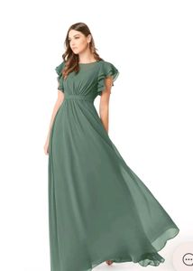Elegant Green Maxi Dress. fir my lovely lady.