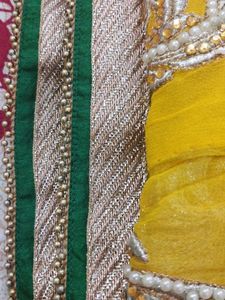 Elegant Yellow Saree