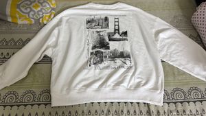 San Francisco White Sweatshirt