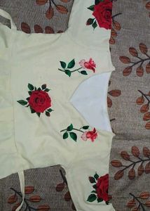 Floral Flared Sleeve Top