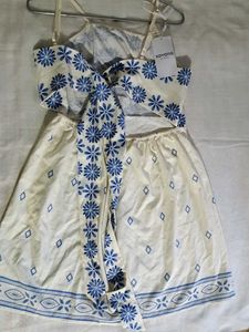 Floral Print Mini Dress