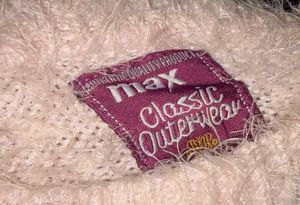 Fluffy White Sweater