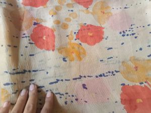 Floral Print Fabric Duppata/Stall