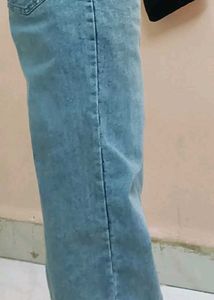 Wide Leg Jeans - Classic Denim