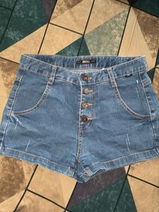 Denim short