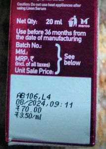 LIVON Go Frizz Free 20ml Bottle