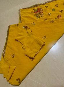 Yellow Saree