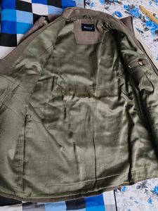 Men Light Brown Casual Bonber Jacket