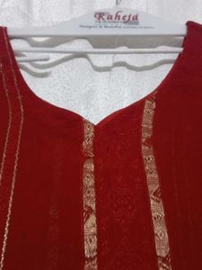 beautiful long kurti and attractive colour