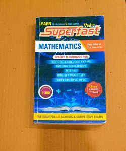 Vedic Maths Book( School+ Competitive Exams)