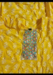 Elegant Yellow Kurta Set