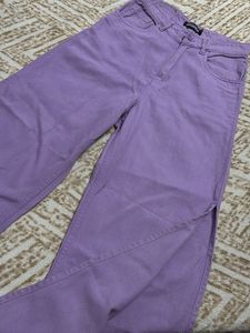 Sassafras High Rise Flared Spit Denim