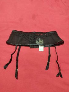 Intimissimi Black Lace Garter Belt (One Size)