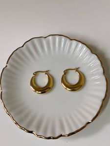Lana Basic Hoops Anti-tarnish