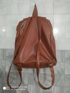 Brown Backpack