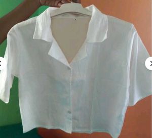 White Short Sleeve Shirt