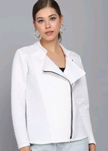 Women White Jacket Must Grab It