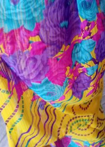 Office Wear Floral Saree