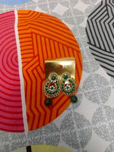 Star Jhumka Earrings