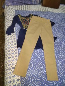 Combo Of Top And Pants