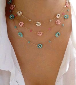 Floral Layered Necklace