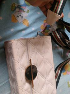 White Sling Bag
