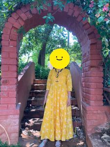 Yellow Festive KURTA