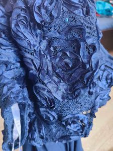 Navy Blue Gown