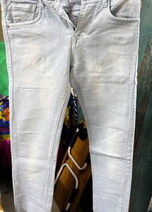 light blue jeans