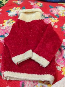 Red Sparkling Sweater