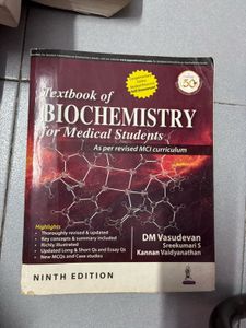 Biochemistry Book Vasudevan